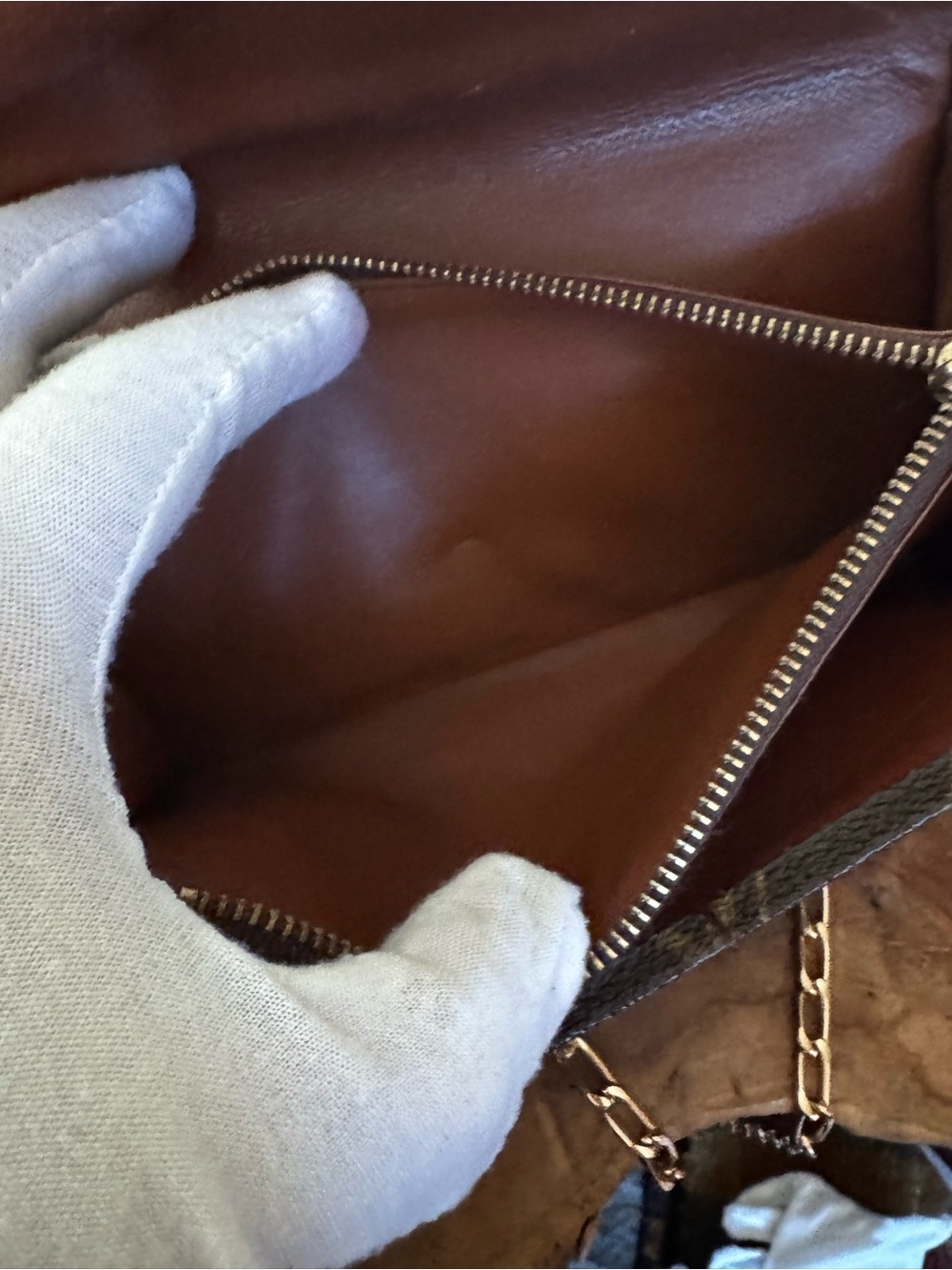 Just in 🔥 Vintage Louis Vuitton Monogram Bifold Long Wallet Brown/converted - Picture 13 of 15